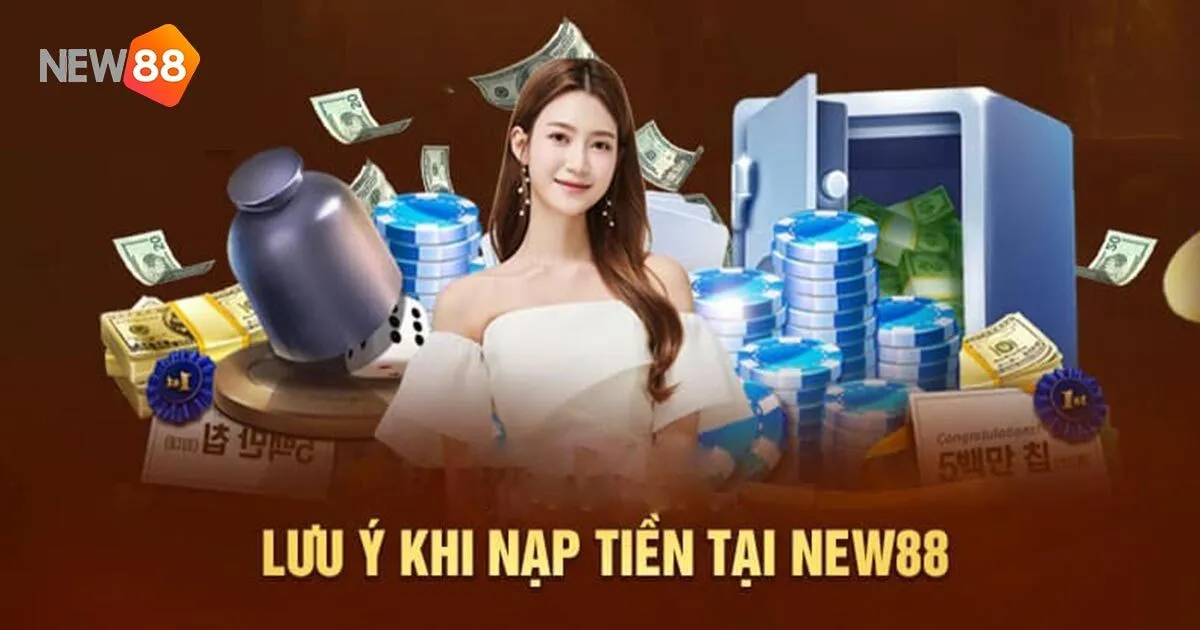 Lưu ý khi nạp tiền New88