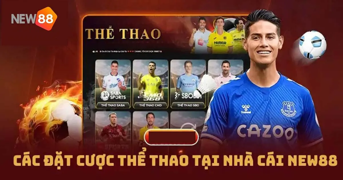 Thể Thao New88 - Nơi Thoả Mãn Đam Mê Của Cược Thủ 4 Tổng hợp các loại kèo cược hấp dẫn tại thể thao New88