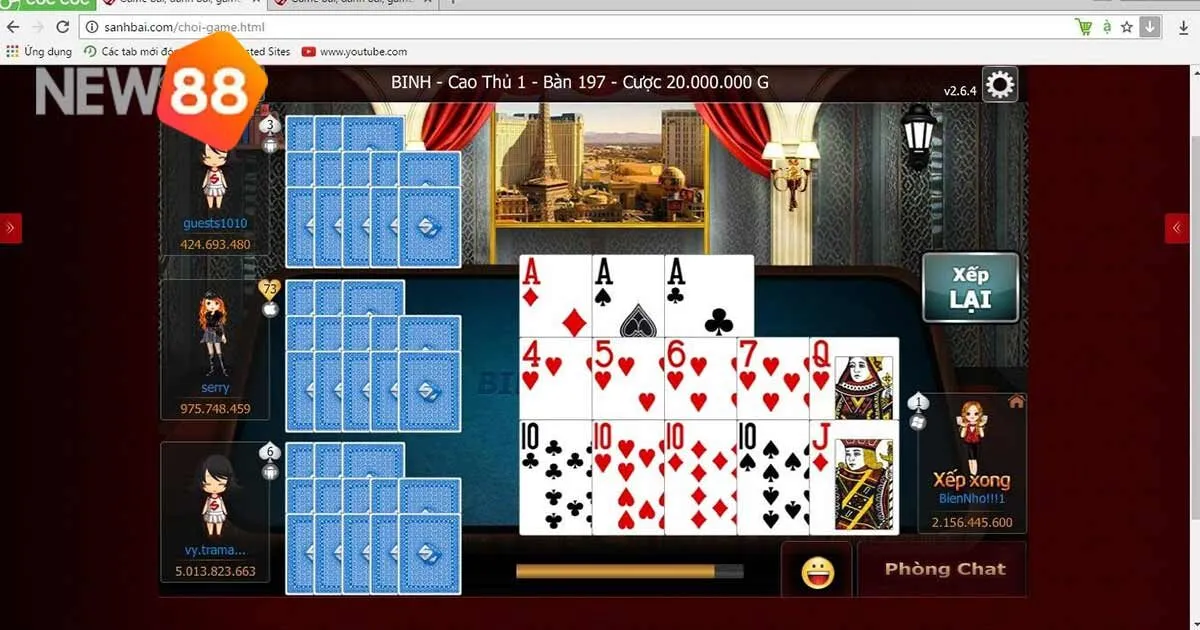 Game Bài Mậu Binh - Nghệ Thuật Xếp Bài Đỉnh Cao Tại New88 3 Cách chơi game bài Mậu Binh chi tiết nhất