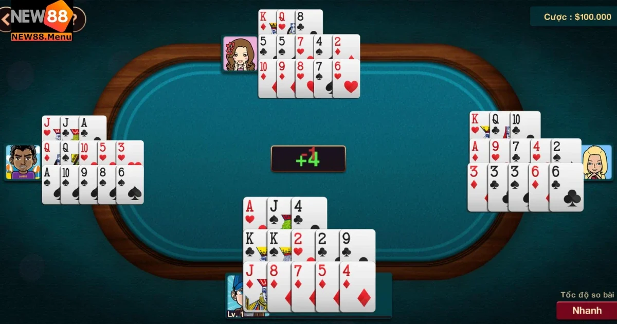 Những lưu ý quan trọng khi chơi bài liêng trên New88